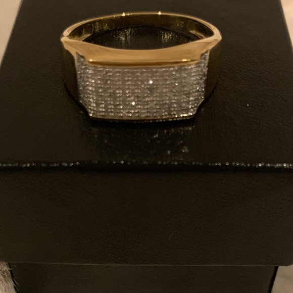 Gorgeous Men’s Diamond Bling Ring - Picture 6 of 8